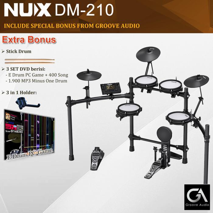 NUX DM210 / DM 210 / DM-210 Drum Elektrik / Electric Drum - Drum