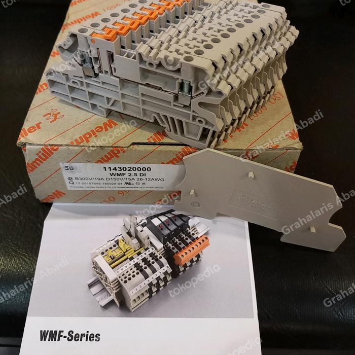 TERMINAL KNIFE WMF 2,5DI WEIDMULLER TEST 1143020000 READY STOCK