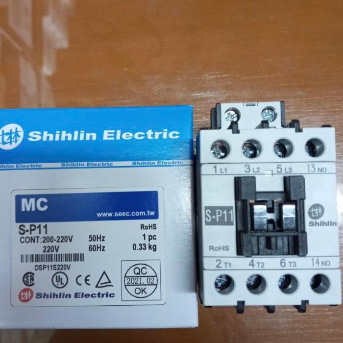 CONTACTOR SHIHLIN S-P11 220V KONTAKTOR SHIHLIN S-P11 220V SHIHLIN SP11 PROMO