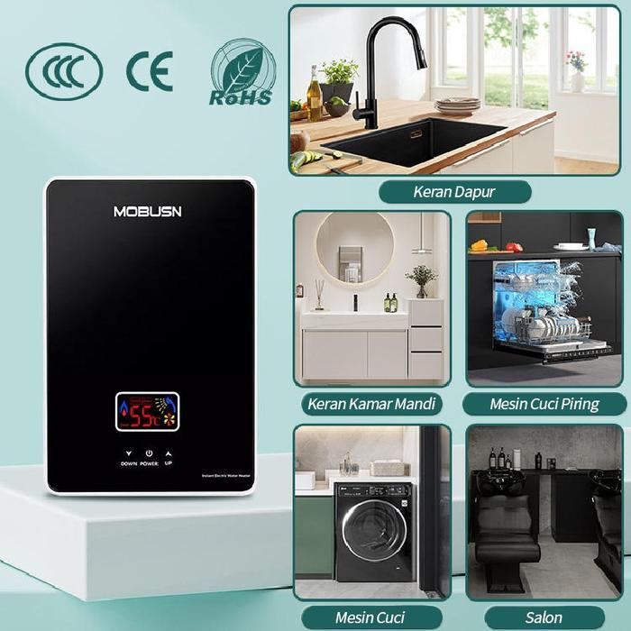 Flash Sale Pemanas Air Listrik Tanpa Tangki Shower Air Panas Instan/Pemanas Pemanas Air Listrik