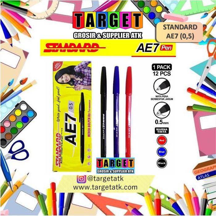 PULPEN STANDARD / BALLPOINT / STANDARD AE7