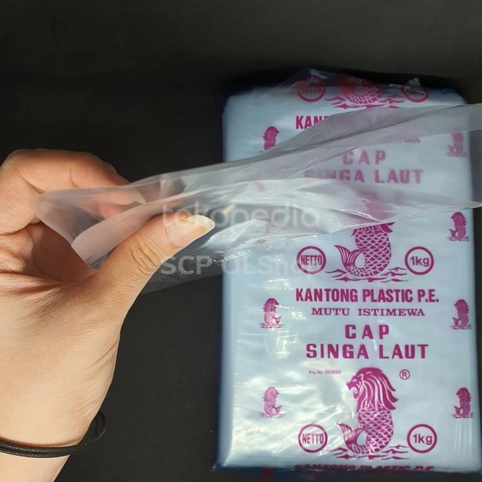 TERLARIS Plastik PE cap Singa Laut