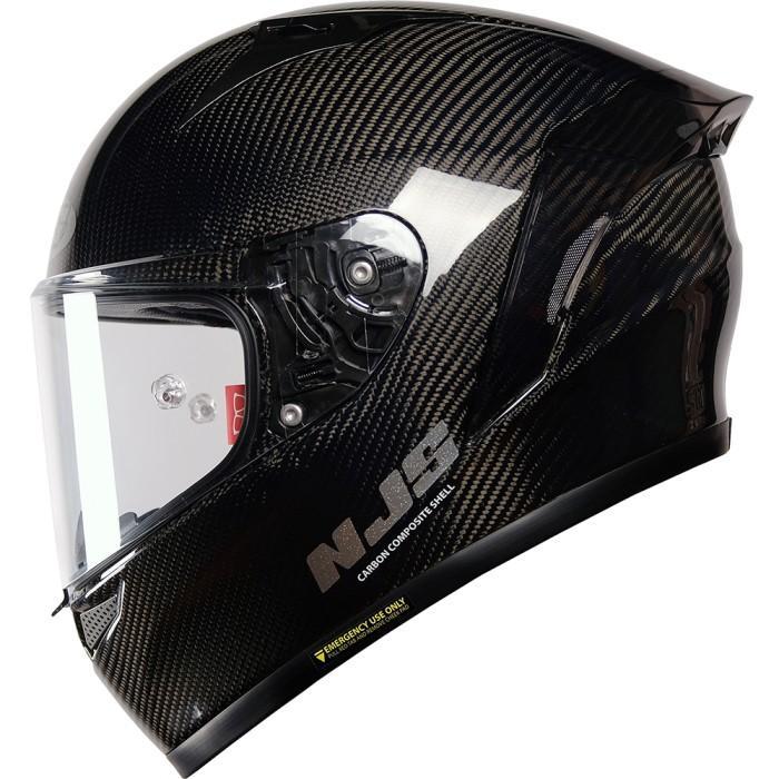 NJS ZX-1R CARBON TWILL Gloss/Doff - Helm Full Face | ZR Carbon | NJS Carbon | Helm Carbon | NJS ORI 