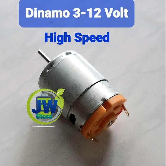 Dinamo DC 3-12 volt High speed (Baru)