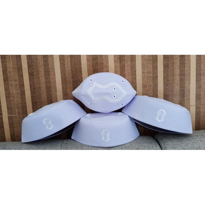 ASLI Peci - Kopiah Malaysia Asli Pattani Import Terompah Putih Polos READY STOCK