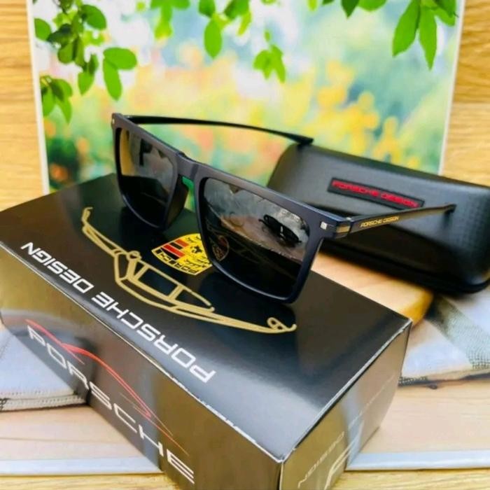 harvest TERLARISSSS  KACAMATA PRIA 2271 LENSA POLARIZED+ANTIRADIASI UV 400 Merah Eyewear