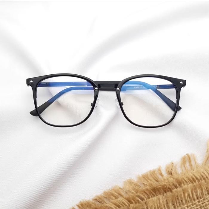 harvest {BELI 1 PCS GRATIS 1 KACAMATA NORMAL} Kacamata terpopuler cewek cowok elegant arkha 3000