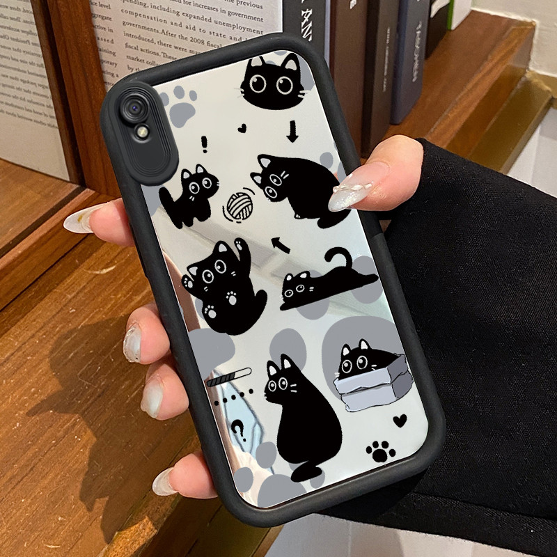 Casing Hp Xiaomi Redmi 9A Redmi 9i Redmi 9T Redmi 9 Power Case Casing Kucing HP pola Kesing Kasing c