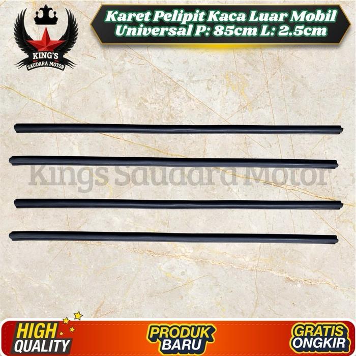 Karet Pelipit kaca Luar Mobil Universal Best Seller Termurah