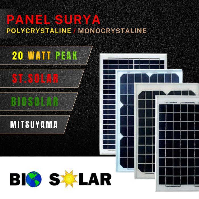 PANEL SURYA 20 WP POLY MITSUYAMA