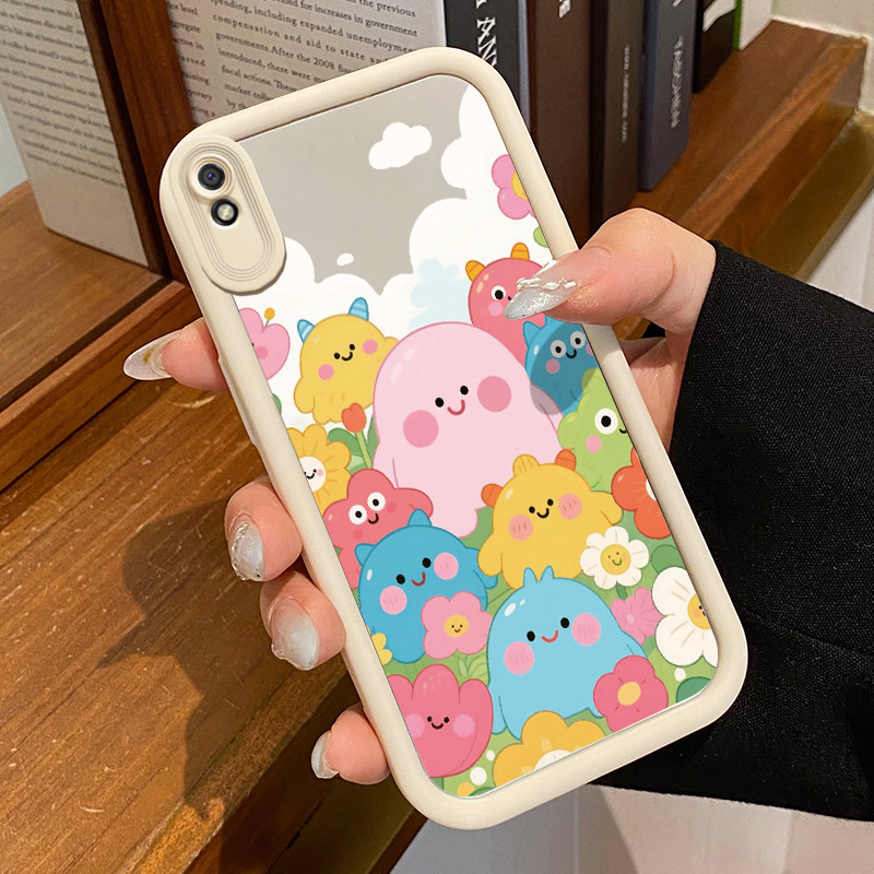 Casing Hp Xiaomi Redmi 9A Redmi 9i Redmi 9T Redmi 9 Power Case Casing Monster berwarna HP pola Kesin