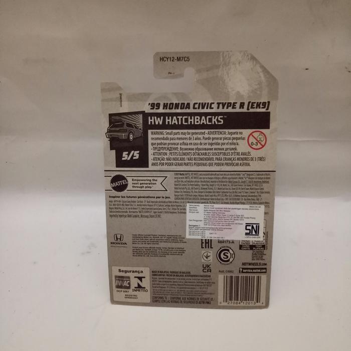 Hot wheels Super Treasure Hunt 99 Honda Civic Type R EK9 Gold THS 2022