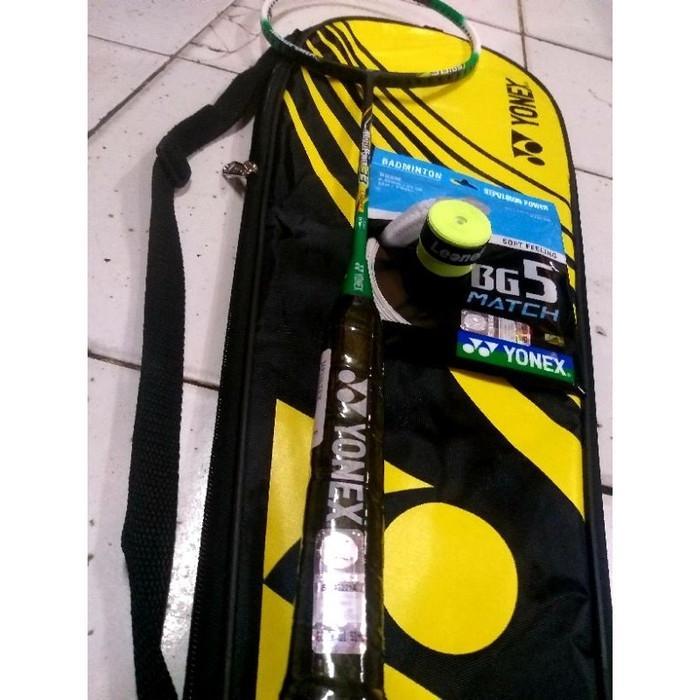 Free Raket Badminton YONEX MUSCLE POWER MP33 SET LENGKAP Best Quality