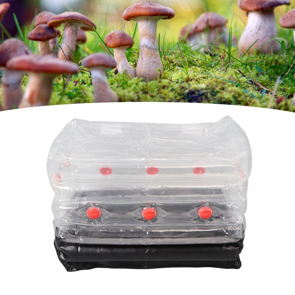 PROMO  Mushroom Grow Kit Mushroom Monotub Kit Home Inflatable Mushroom Grow Kit Portable Inflatable 