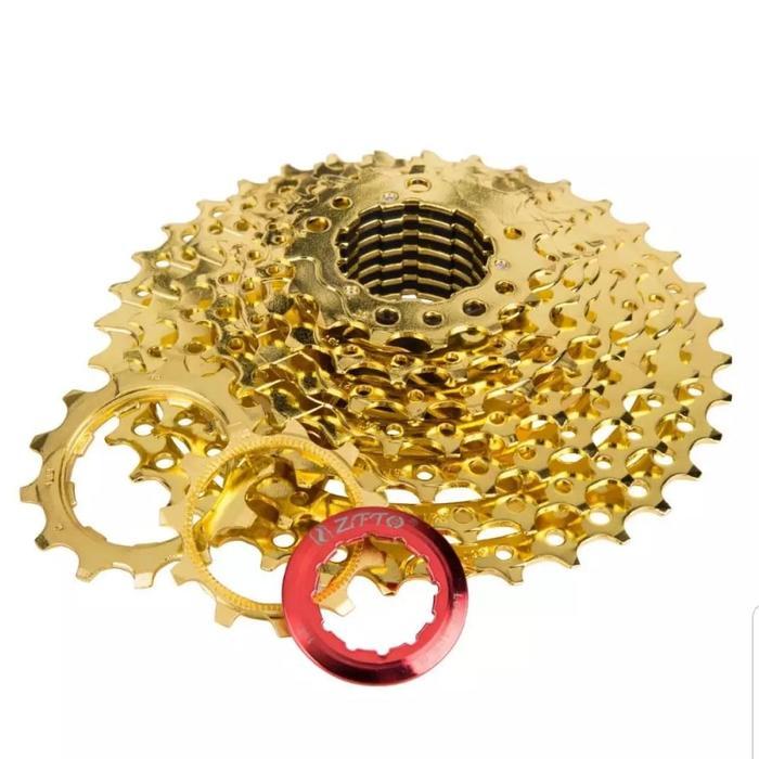Sprocket 9 Speed 11-36 Gold
