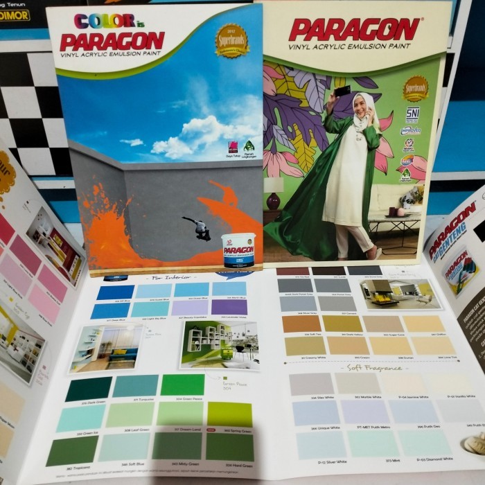 katalog cat tembok Paragon,katalog Paragon,catalog cat paragon