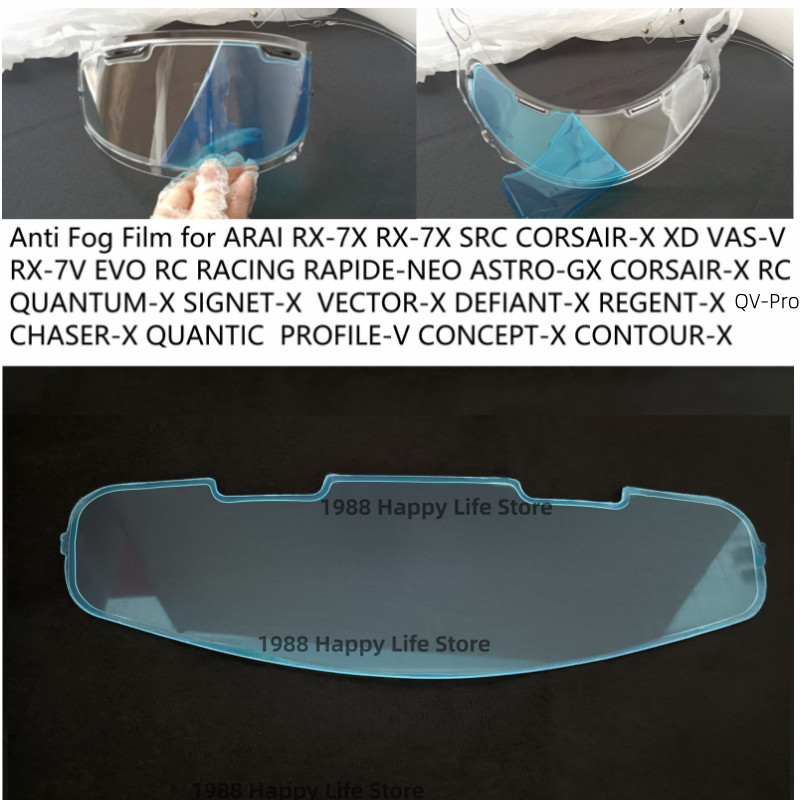 Anti Fog Patch For Arai Rx7X Src Corsair-X Corsair-X Rc Rx-7V Evo Rc Racing Signet-X Chaser-X