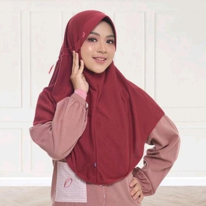 TERMURAH Kerudung Instan Rabbani INOVA LX Jilbab Sekolah Serut Tertutup Hijab Rabbani Asli READY