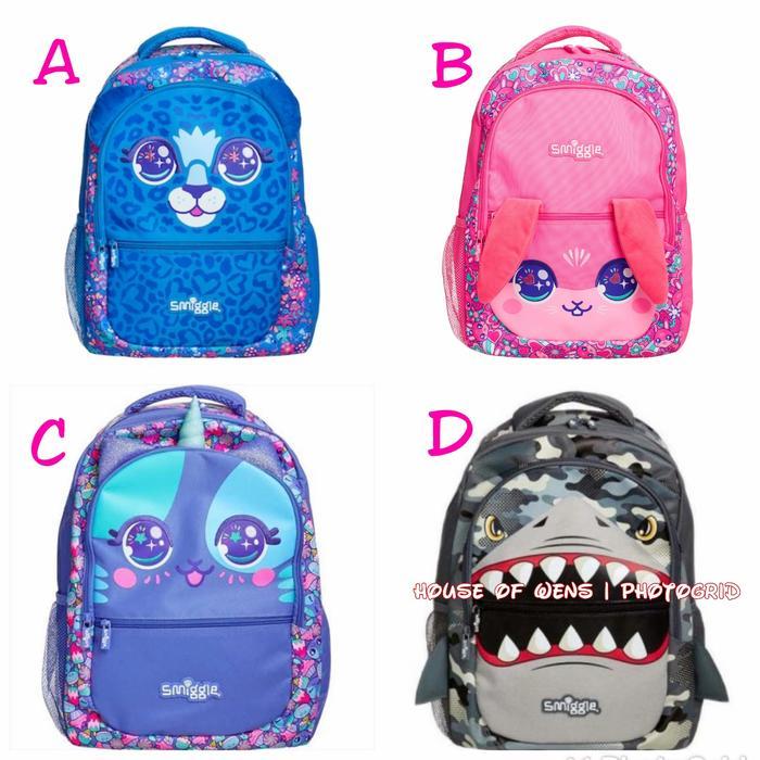 ASLI SMIGGLE BUDZ BACKPACK - TAS SMIGGLE GINAL READY STOCK