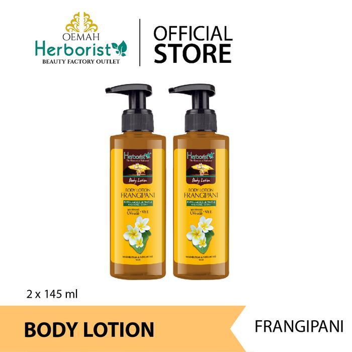 wptn- Herborist Body Lotion Frangipani 145Ml (Paket 2 Pcs)