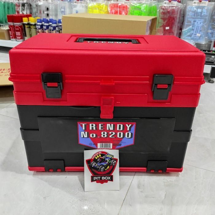 Tamiya Box Meiho Trendy 8200 Red Japan Original