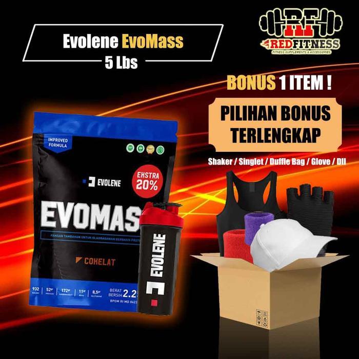 g57e- Evolene Evomass 5 Lbs (2.250Gr) / Evo Mass 5 Lb (2.25 Kg) Bpom