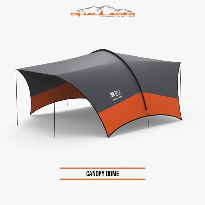 CV awning set tiang flysheet camping canopy dome tenda dhaulagiri ##