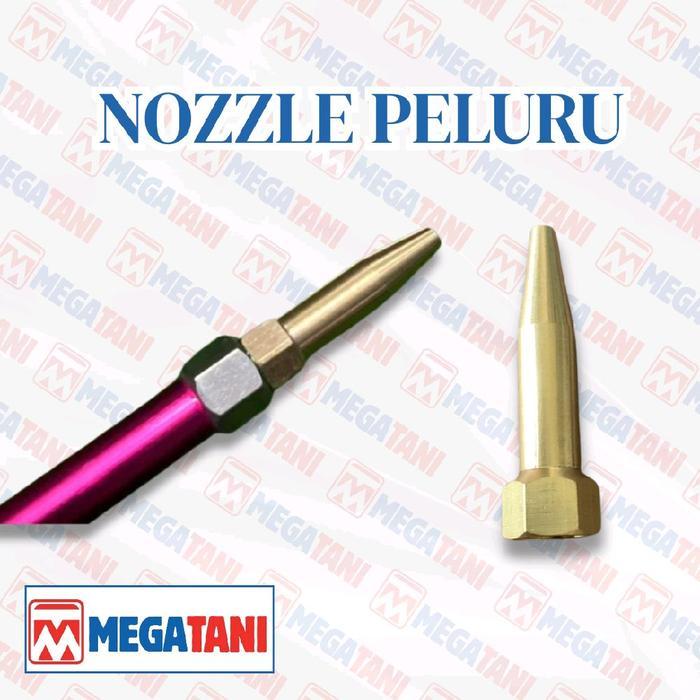 TERBARU Nozzle peluru brajamusti / Nozzel rudal balistik / Nozzle peluru untuk sprayer mesin 2tak /