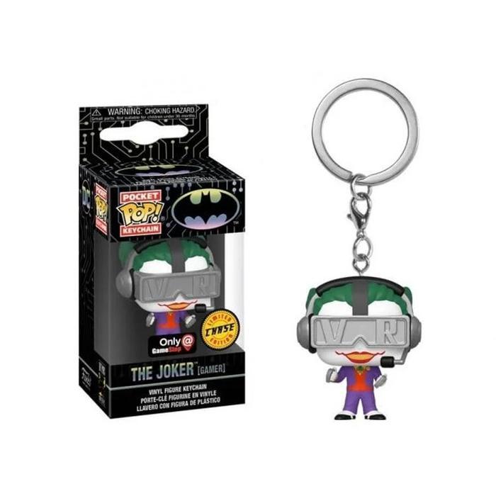 HOT SALE FUNKO POP KEYRING KING SHARK HARLEY QUINN THE JOKER POP POCKET SUICIDE SQUAD KEYCHAINS