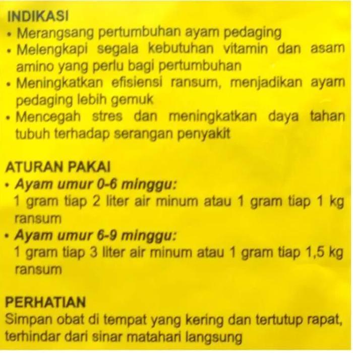 Terlaris Neobro Vitamin Ayam Neobro 250 Gram Penggemuk Ayam Neo Bro Obat Gemuk Ayam Burung Unggas