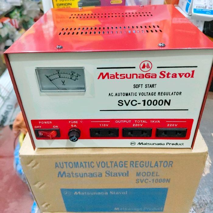 Premium Stabilizer Stavol Matsunaga 1000 Watt Original