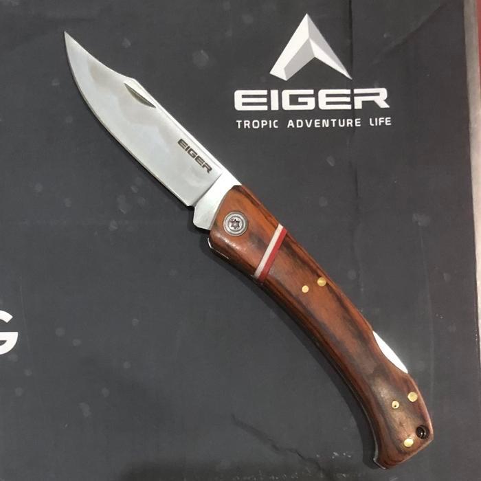 Ada Stok Pisau Lipat Survival Eiger Cazador Knife