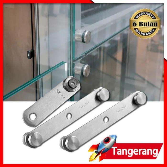 BERKUALITAS Jepitan Railing Kaca / Railing Kaca Stainless 304 / Jepit Kaca Plat Railing Kaca