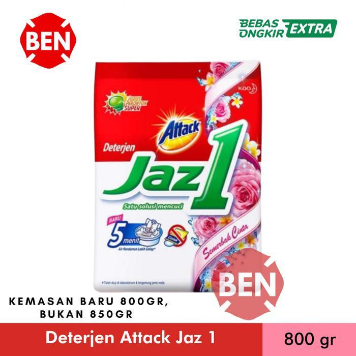 Deterjen Attack Jaz1 Jaz 1 850g 850g 850 g gr Detergent Kiloan Kilo