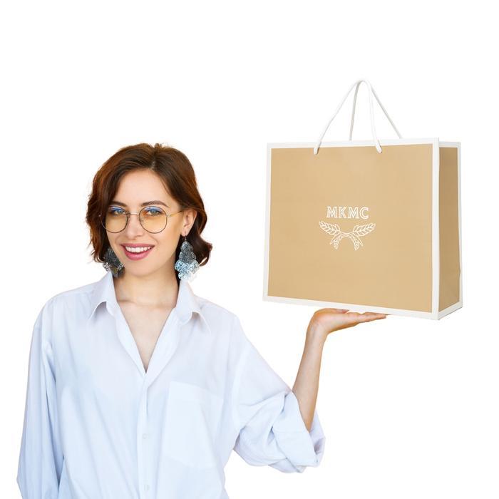 Promo Mkmc Paperbag Aksesoris Tas - Kantong Kertas Belanja Original Polos Original