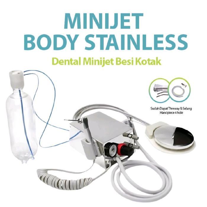 (ORIGINAL) MINIJET DENTAL UNIT PORTABEL BAKSOS DENTAL UNIT PORTABLE KERAK GIGI