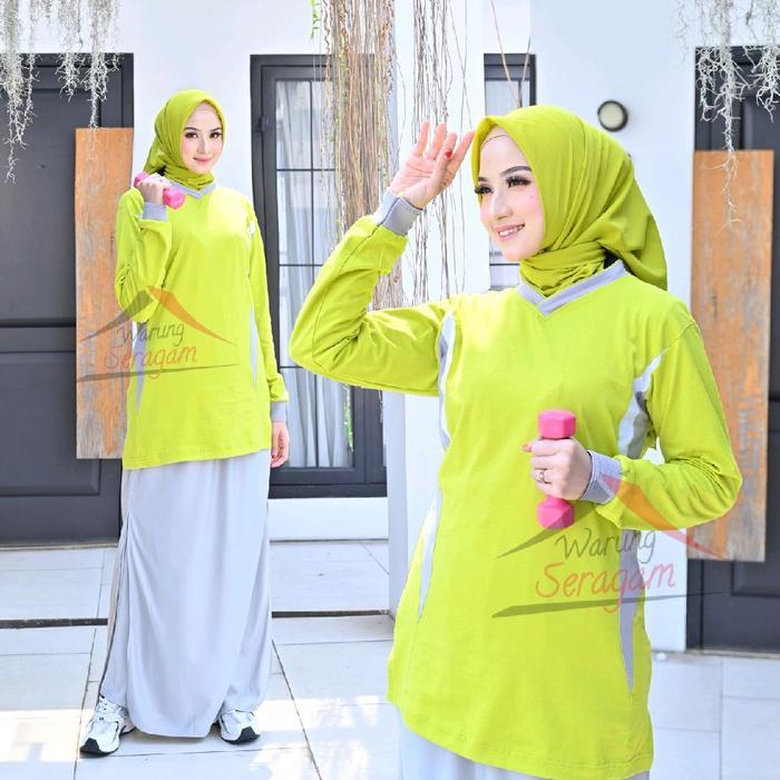 Terlaris One set Rok Olahraga Wanita Celana Rok Baju Seragam Training Terbaru SALE