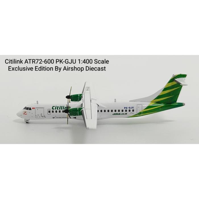 Citilink ATR72-600 PK-GJU 1:400 Scale Exclusive Edition By Airshop Diecast