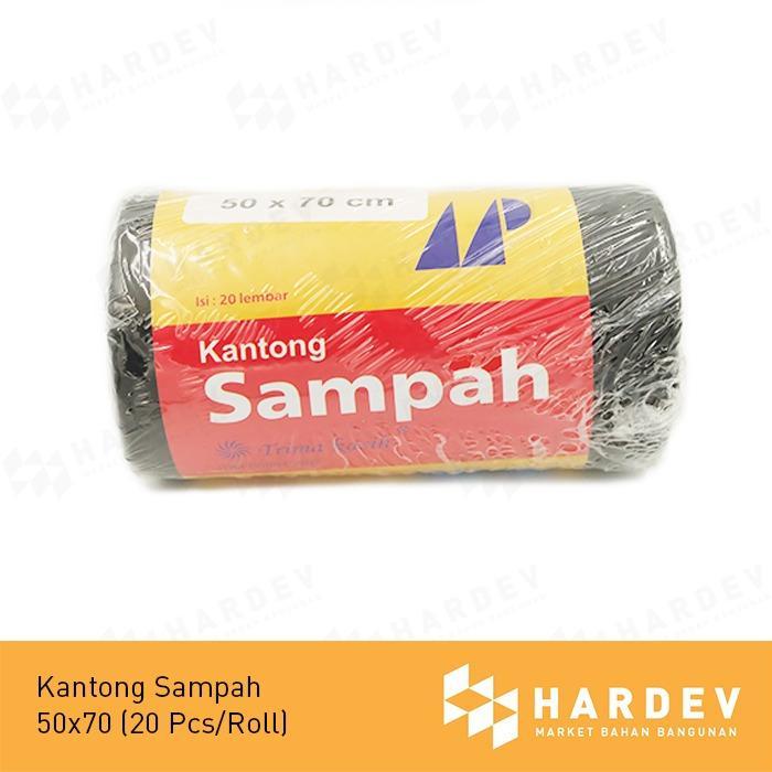 NEW!! Kantong Plastik Sampah 50x70 / Trashbag Sampah 50 x 70 Roll