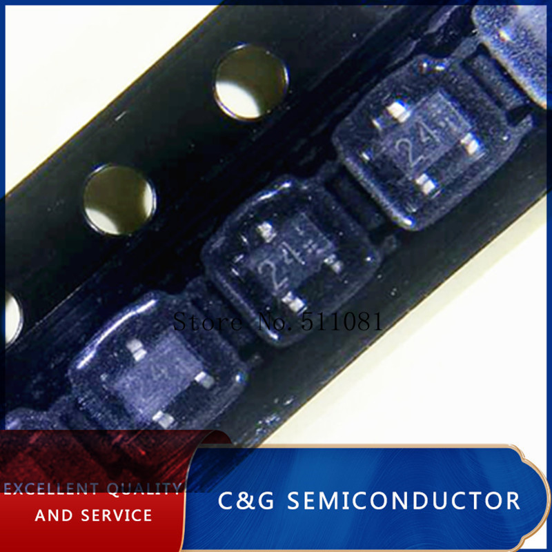 10PCS -50PCS DTC114EUA T106 DTC114E DTC114 Marking 24 SOT-323