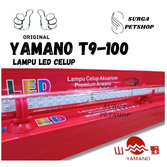 YAMANO T9 100 Lampu Led Celup Akuarium Permium Arwana CM Tanning lamp