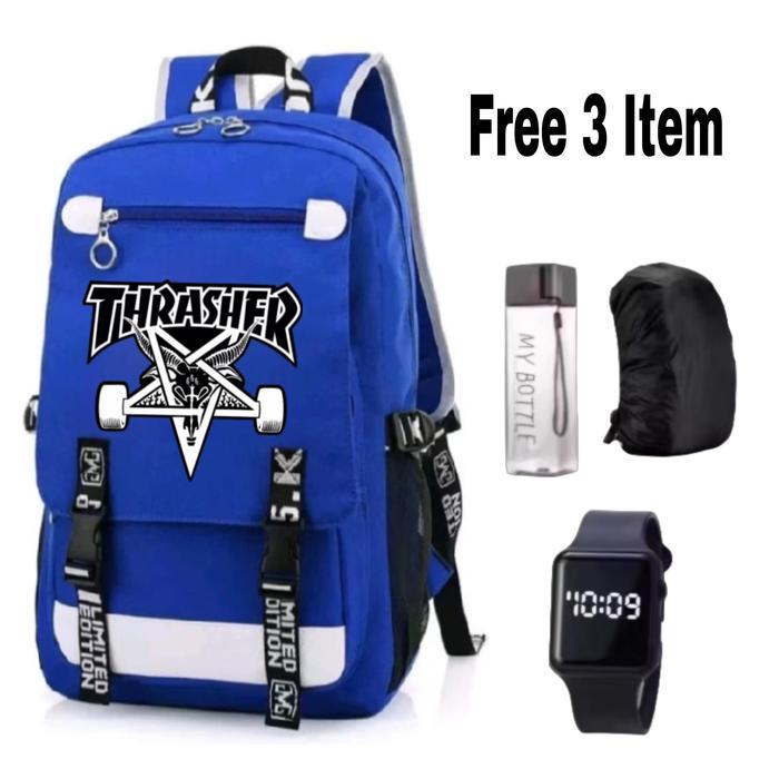 JUAL RANSELINDO-tas thrasher-tas thrasher anak-tas sekolah thrasher-tas anak thrasher-tas ransel