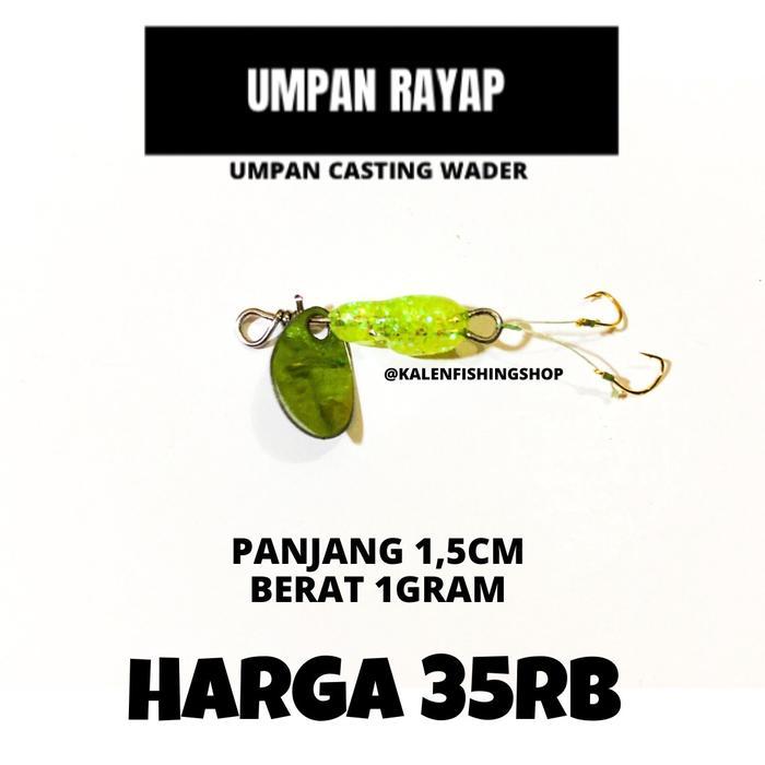 Umpan Rayap / Umpan Casting Wader Kalen