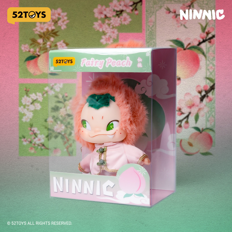 52TOYS NININIC Fairy Peach Plush Figure, cute Figure