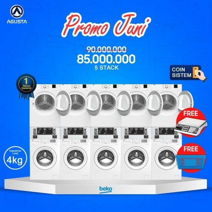 TERMURAH Mesin Laundry Coin Beko - 5 Set