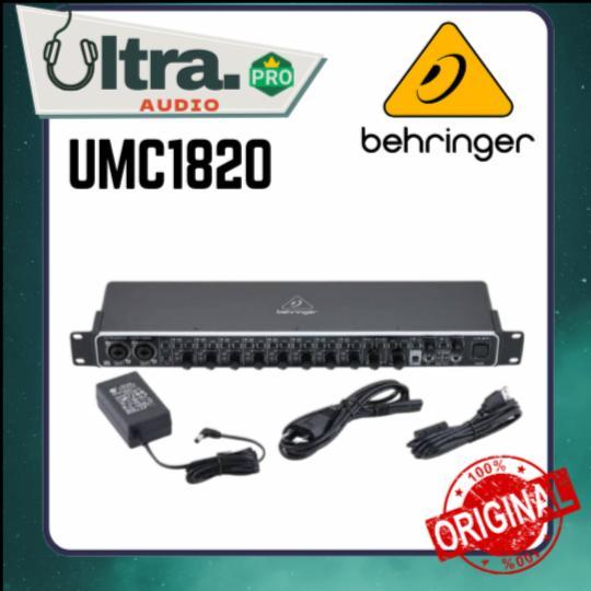 PROMO Behringer UMC1820 / UMC-1820 / UMC 1820 Audio Interface ORIGINAL