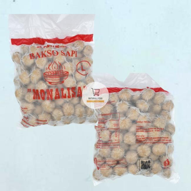 TERLARIS Bakso Monalisa L isi 100pcs Baso Sapi Halal