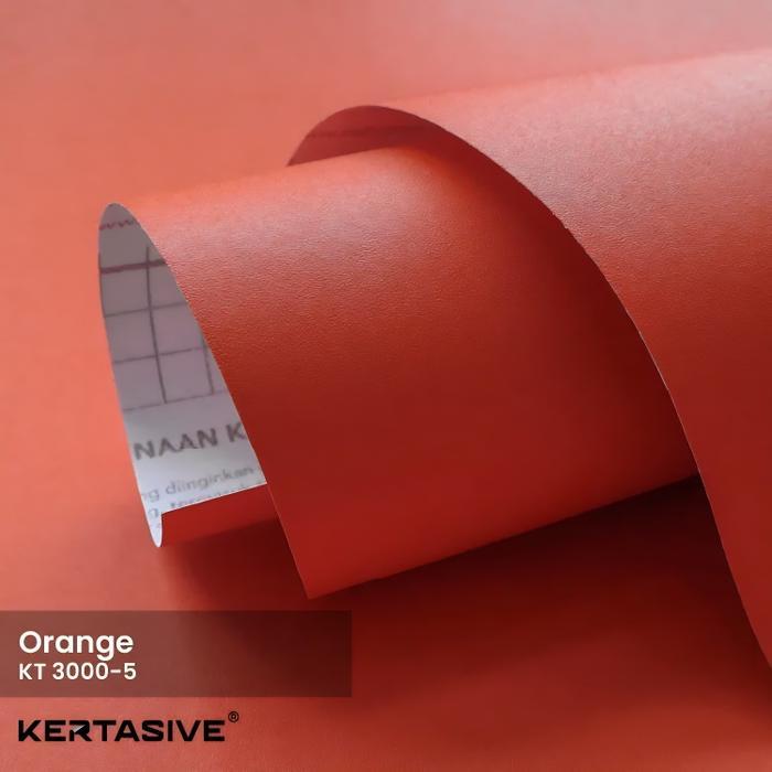 Orange KERTASIVE PVC Interior Film - Roll (50 meter)