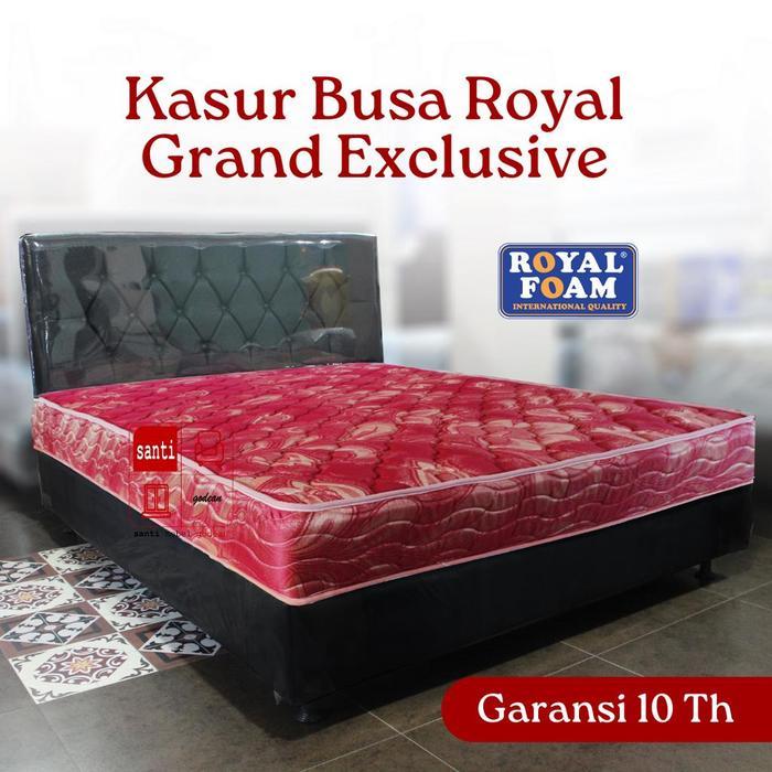 Kasur busa Royal Grand Exclusive Fullset Tebal 20 Garansi 10th - kasur saja, 120