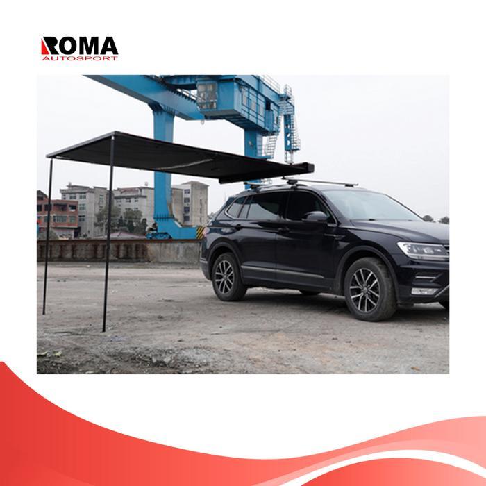 UNITY 4WD - 2 X 2.5M AWNING WITH BLACK ALUMINUM ALLOY CASING / TENDA SAMPING MOBIL / TENDA CAMPING